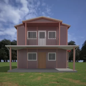 131 M² Çift Katlı Prefabrik Ev