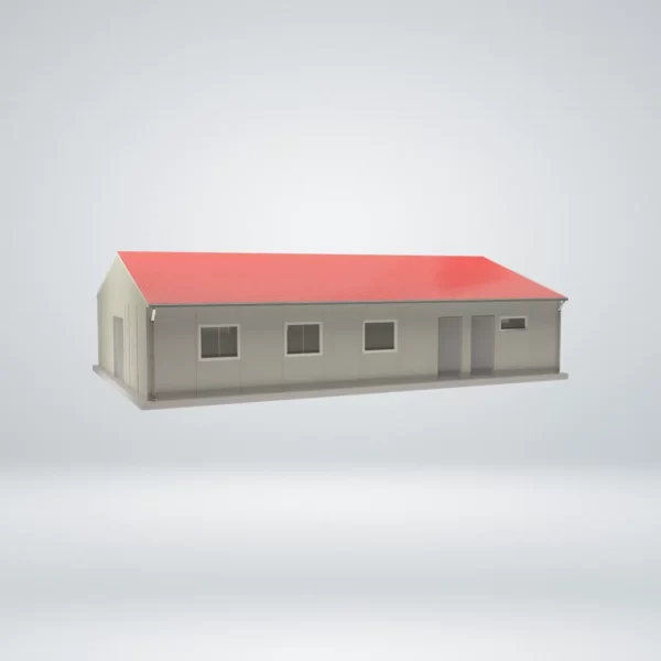 125 m² Prefabrik Yemekhane - Görsel 2