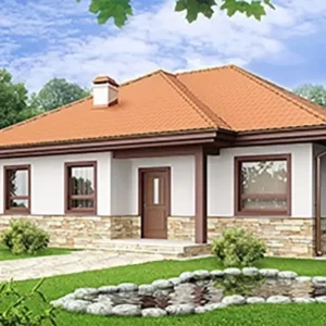 128 M² Tek Katlı Hafif Çelik Yapı