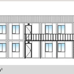 168 M² Konteyner Ofis