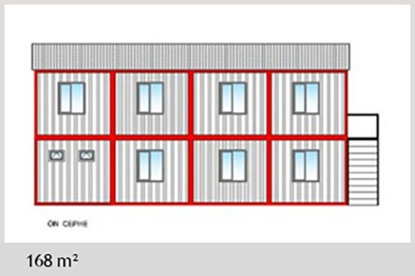 168 M² Konteyner Ofis - Görsel 2
