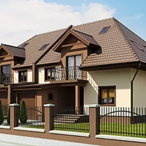 205 M² Çift Katlı Hafif Çelik Yapı