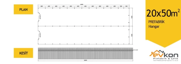 20X50 M² Hangar - Görsel 3