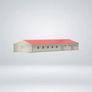 329 m² Prefabrik Yatakhane