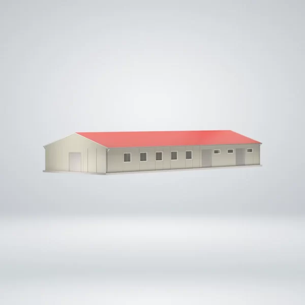 238 m² Prefabrik Yatakhane - Görsel 2