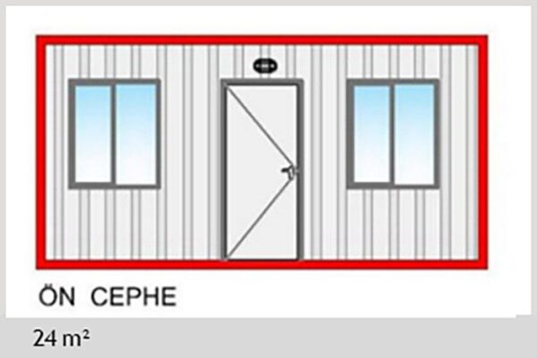 42 M² Konteyner Ofis