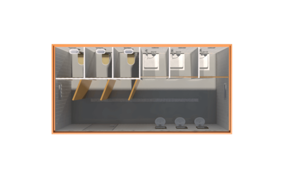 300×600 Konteyner Wc & Duş - Görsel 3