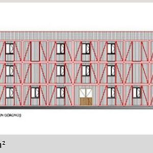 420 M² Konteyner Yatakhane