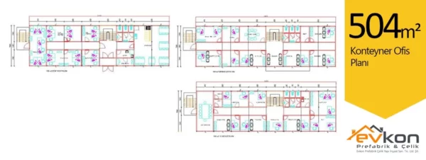 504 M² Konteyner Ofis - Görsel 3