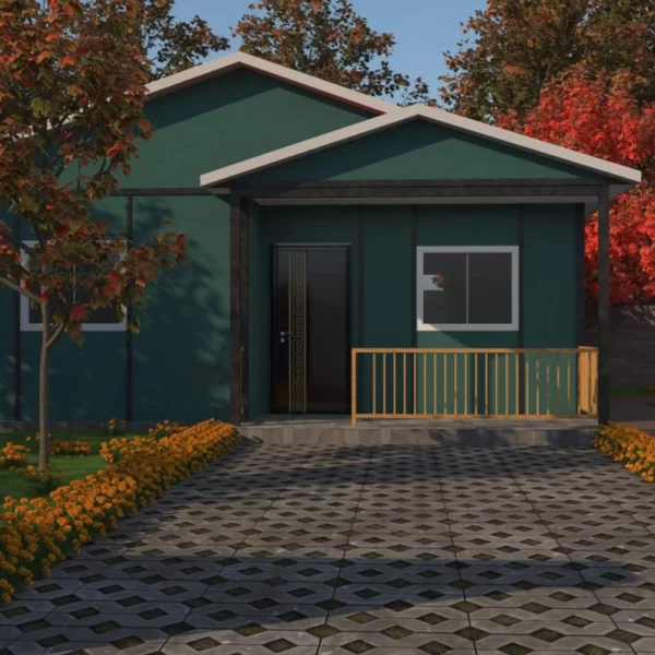 62 M² Tek Katlı Prefabrik Ev - Görsel 2