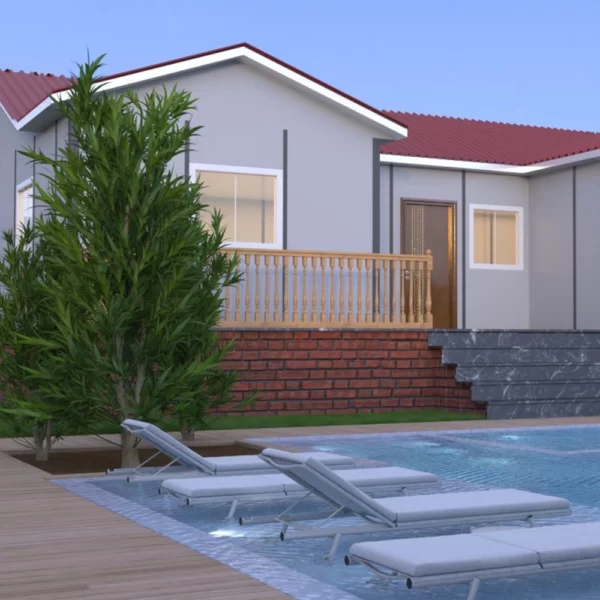 73 M² Tek Katlı Prefabrik Ev - Görsel 2