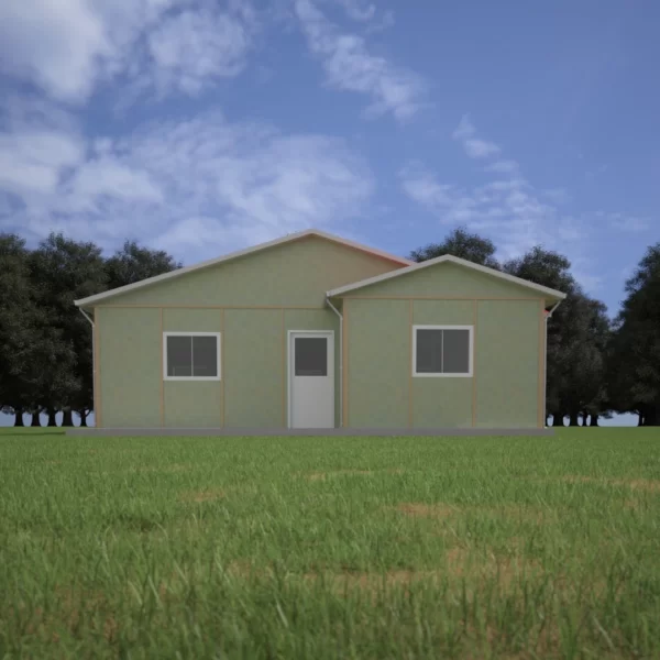 90 M² Tek Katlı Prefabrik Ev - Görsel 2